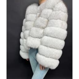 2026 MAOMAOKONG Natural Real Fox Fur Coat Women Winter Long Sleeve Luxury Raccoon Fur Jackets Thick Top Female Furry Coat Vest