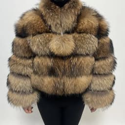2026 MAOMAOKONG Natural Real Fox Fur Coat Women Winter Long Sleeve Luxury Raccoon Fur Jackets Thick Top Female Furry Coat Vest