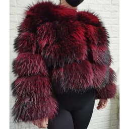 2026 MAOMAOKONG Natural Real Fox Fur Coat Women Winter Long Sleeve Luxury Raccoon Fur Jackets Thick Top Female Furry Coat Vest