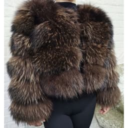 2026 MAOMAOKONG Natural Real Fox Fur Coat Women Winter Long Sleeve Luxury Raccoon Fur Jackets Thick Top Female Furry Coat Vest