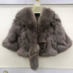 New Arrival Women Real 100% Natural Fox Fur Coats Autumn Winter Wholeskin Fox Fur Short Style Jacket Warm Real Fox Fur Overcoats