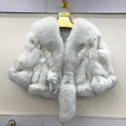 New Arrival Women Real 100% Natural Fox Fur Coats Autumn Winter Wholeskin Fox Fur Short Style Jacket Warm Real Fox Fur Overcoats