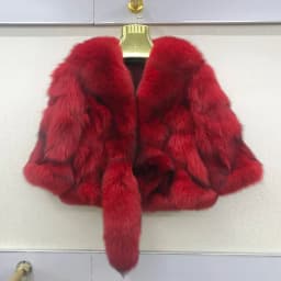 New Arrival Women Real 100% Natural Fox Fur Coats Autumn Winter Wholeskin Fox Fur Short Style Jacket Warm Real Fox Fur Overcoats