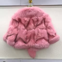 New Arrival Women Real 100% Natural Fox Fur Coats Autumn Winter Wholeskin Fox Fur Short Style Jacket Warm Real Fox Fur Overcoats