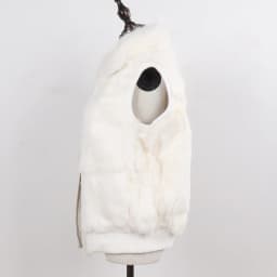 Natural Rabbit Fur Vest Winter Women 100% Genuine Rabbit Fur Gilet Lady Warm Rabbit Fur Sleeveless Jacket With Fox Fur Collar