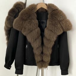 OFTBUY 2026 New Winter Female Duck Down Parka Real Fox Fur Collar Women Natural Fur Warm Jacket Fur Cuffs Casual Coat Outerwear