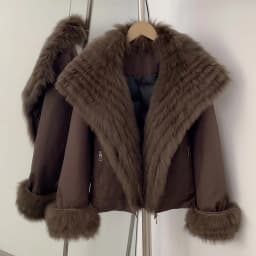 OFTBUY 2026 New Winter Duck Down Women Real Fox Fur Collar Parka Female Warm Puffer Jacket Fur Cuffs Casual Coat Outerwear