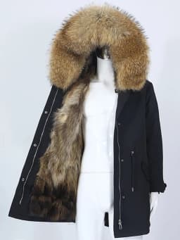 OFTBUY 2025 Men Waterproof Parka Real Fur Coat Winter Jacket Natural Fox Fur Liner Detachable Thick Warm Outerwear Streetwear
