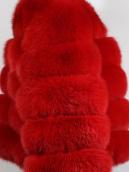 Luxury Real Fox Fur Coat Women Winter Thick Warm Hooded Fox FurJacket Short Bubble Real Fur Coats Outerwear Genuine Fur