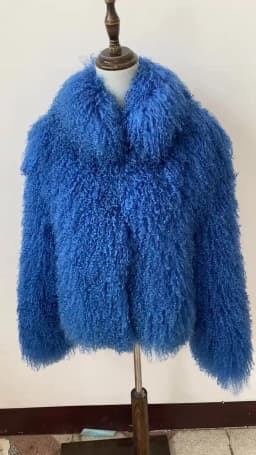 Mongolian Genuine Sheepskin Women's Winter High Quality Fashion Tibetan Sheepskin Jacket New Natural Sheepskin Stand Collar Coat