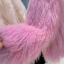 YOLOAgain White Mongolia Sheep Fur Jacket Women 2025 Winter Real Fur Jacket Coat