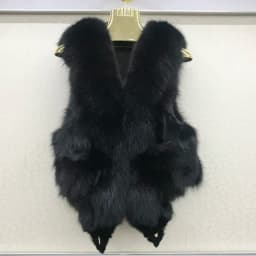 2026 Women Luxury 100% Genuine Real Fox Fur Vest Natural Soft Fox Fur Sleeveless Jacket New Lady Quality Warm Real Fox Fur Gilet