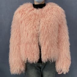 Natural Fur Coat Winter Mongolia Sheep for Women Genuine Sheeps Fur Jacket Women Jacket Real Fur Coats
