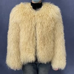 Natural Fur Coat Winter Mongolia Sheep for Women Genuine Sheeps Fur Jacket Women Jacket Real Fur Coats