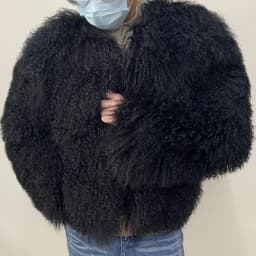 Natural Fur Coat Winter Mongolia Sheep for Women Genuine Sheeps Fur Jacket Women Jacket Real Fur Coats