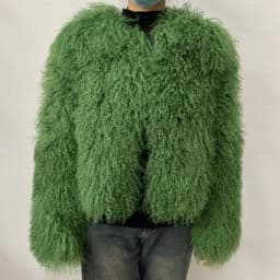Natural Fur Coat Winter Mongolia Sheep for Women Genuine Sheeps Fur Jacket Women Jacket Real Fur Coats