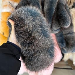 YOLOAgain Real Fox Fur Headband Women Lady Warm Soft Good Elastic Genuine Fox Fur Ring Scarves