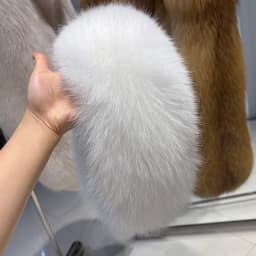 YOLOAgain Real Fox Fur Headband Women Lady Warm Soft Good Elastic Genuine Fox Fur Ring Scarves