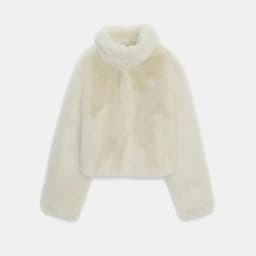 Fashionable Short Fur Coat Women's Autumn New Arrival Premium Synthetic Effect Jacket Warm Elegant Style Long Sleeve Outerwear