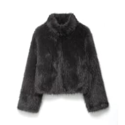 Fashionable Short Fur Coat Women's Autumn New Arrival Premium Synthetic Effect Jacket Warm Elegant Style Long Sleeve Outerwear