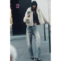 Fashionable Short Fur Coat Women's Autumn New Arrival Premium Synthetic Effect Jacket Warm Elegant Style Long Sleeve Outerwear