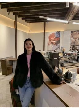 Young Women's Fur Coat Winter New Style Tocap Leather And Fur Integrated Jacket Short Length Korean Style Commute Friendly