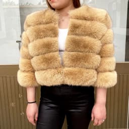 2026 New Style Real Fur Coat 100% Natural Fur Jacket Female Winter Warm Leather Fox Fur Coat High Quality Fur Vest