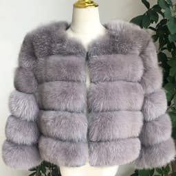 2026 New Style Real Fur Coat 100% Natural Fur Jacket Female Winter Warm Leather Fox Fur Coat High Quality Fur Vest