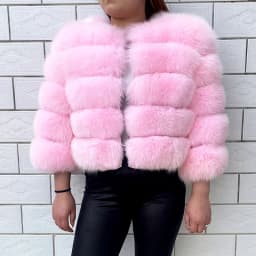 2026 New Style Real Fur Coat 100% Natural Fur Jacket Female Winter Warm Leather Fox Fur Coat High Quality Fur Vest