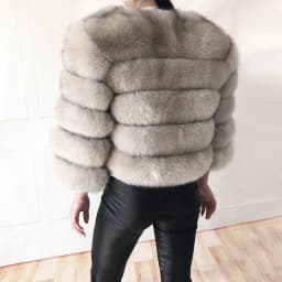 2026 New Style Real Fur Coat 100% Natural Fur Jacket Female Winter Warm Leather Fox Fur Coat High Quality Fur Vest