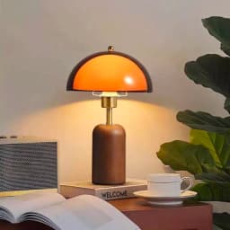 Japanese Metal Acrylic Wooden Luxury LED Decoration Table Lamp Desk Light For Living Room Bedroom Study Lighting Fixtures