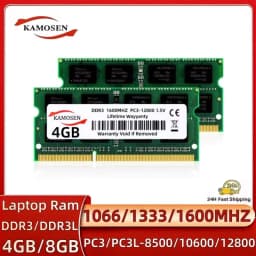 DDR3 DDR3L 4GB 8GB SO-DIMM 1333MHZ 1600MHz PC3L /PC3--12800S 10600S 8500S 1.5V 1.35V 204pin 2RX8 SODIMM Laptop Notebook Memories