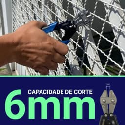 Ppliers Scissors Rebar Cut Cables Steel 8 Pol Cr-V 6mm