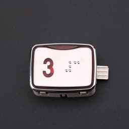 1PCS Applicable to SIGMA Elevator button MTD265 Direction keys Opening closing doors numeral key Voltage DC24V Red color light