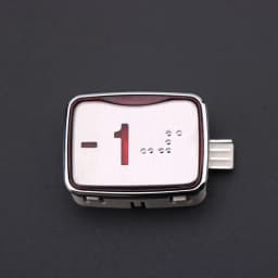 1PCS Applicable to SIGMA Elevator button MTD265 Direction keys Opening closing doors numeral key Voltage DC24V Red color light