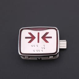 1PCS Applicable to SIGMA Elevator button MTD265 Direction keys Opening closing doors numeral key Voltage DC24V Red color light
