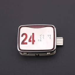 1PCS Applicable to SIGMA Elevator button MTD265 Direction keys Opening closing doors numeral key Voltage DC24V Red color light