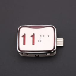 1PCS Applicable to SIGMA Elevator button MTD265 Direction keys Opening closing doors numeral key Voltage DC24V Red color light