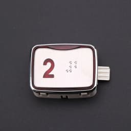 1PCS Applicable to SIGMA Elevator button MTD265 Direction keys Opening closing doors numeral key Voltage DC24V Red color light
