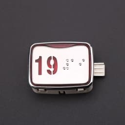 1PCS Applicable to SIGMA Elevator button MTD265 Direction keys Opening closing doors numeral key Voltage DC24V Red color light