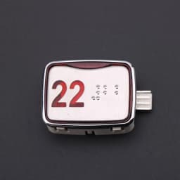1PCS Applicable to SIGMA Elevator button MTD265 Direction keys Opening closing doors numeral key Voltage DC24V Red color light
