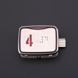 1PCS Applicable to SIGMA Elevator button MTD265 Direction keys Opening closing doors numeral key Voltage DC24V Red color light