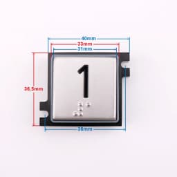 1PCS Applicable to Elevator button 3300 3600 5500 5200 numeral key Direction keys Without button board With Braille