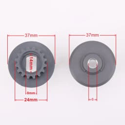 1pcs Applicable to T*yssen Elevator door motor Elevator toothed pulley K200 Containing magnetic ring K300 Without magnetic ring