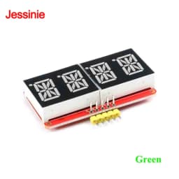 1-2Pcs VK16K33 0.54 Inch 4 Bit Meter Digital Tube Module LED Display IIC I2C Control 3.3V 5V for Arduino Red Green Orange TM1637