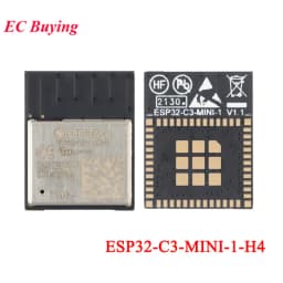 10pcs/1pc ESP32-C3-MINI-1 ESP32-C3-MINI-1U N4 ESP32-C3 Dual-mode 2.4GHz WiFi Bluetooth-compat BLE 5.0 4MB Flash Wireless Module