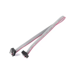 2.54mm Pitch FC-6/8/10/12/14/16/20/24/30/34/40/50 PIN JTAG ISP Download Cable Gray Flat Ribbon Data Cable for DC3 IDC Box Header