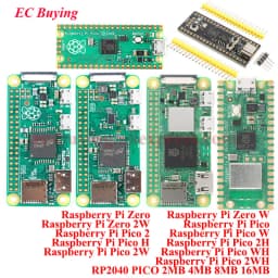 Raspberry Pi Zero W 2W Raspberry Pi Pico 2 Pico W H 2H 2W WH 2WH RP2040 RP2350 Wireless WiFi Bluetooth-compat Development Board