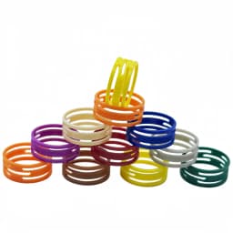 10-60PCS XXR Color XLR Marking Ring Is Suitable for NEUTRIK NC3FXX Color Ring NC3MXX Left and Right Channel 9 Color Set