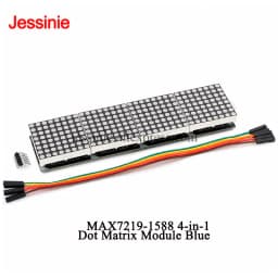 MAX7219 MAX7219-1588 Dot Matrix LED Digital Tube 8*8 Dot Matrix Module Display Red Green White Blue Color MCU Control Drive LED